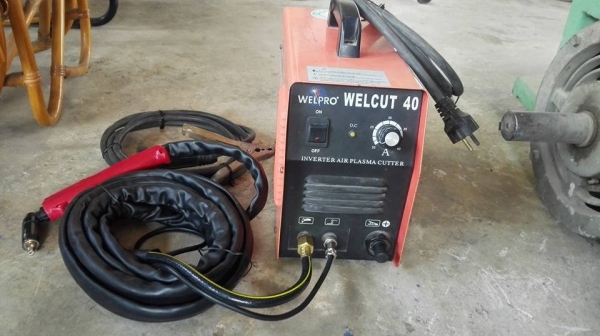 เครื่องตัดพลาสม่า WELPRO  WELCUT 40 (ตัด 12 มม) ไฟบ้าน 220v พร้อมใช้