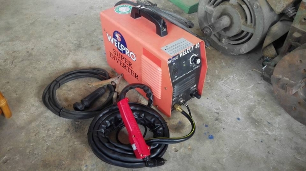 เครื่องตัดพลาสม่า WELPRO  WELCUT 40 (ตัด 12 มม) ไฟบ้าน 220v พร้อมใช้