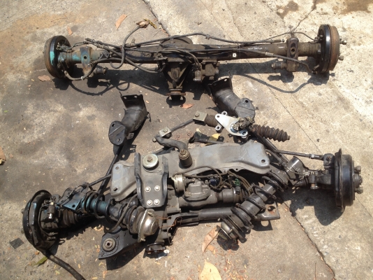 ขายช่วงล่าง ไดฮัทสุ 660 cc (ของรถดับเพลิง) พร้อมเครื่องยนต์