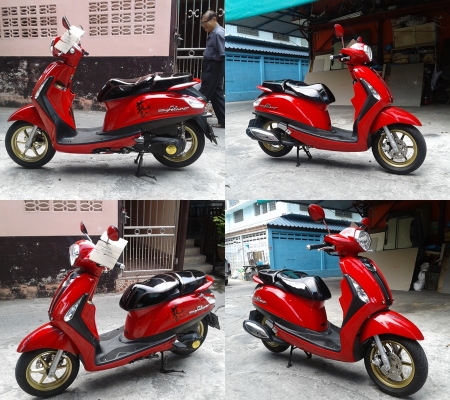 Yamaha Grand Filano 2558 125cc. มือเดียว วิ่งน้อย 4,2XX กิโลแท้ กุญแจรีโมต ภาษี 2561 สภาพเดิมๆสวยๆ