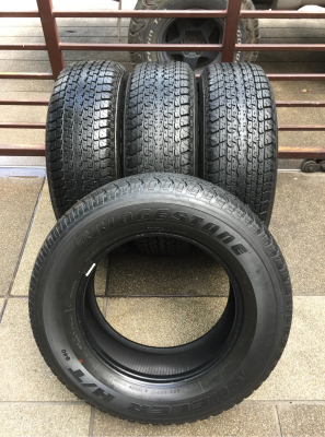 ยาง Bridgestone 255 65 17 ปี16 ดอกเต็ม เนื้อนิ่มๆ ใช้ยาว ราคาไม่แพง ยาง Bridgestone 255 65 17 ปี16 ดอกเต็ม เนื้อนิ่มๆ ใช้ยาว ราคาไม่แพง