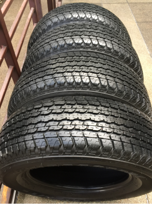 ยาง Bridgestone 255 65 17 ปี16 ดอกเต็ม เนื้อนิ่มๆ ใช้ยาว ราคาไม่แพง ยาง Bridgestone 255 65 17 ปี16 ดอกเต็ม เนื้อนิ่มๆ ใช้ยาว ราคาไม่แพง