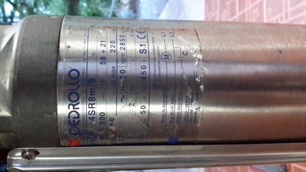 ขายปั๊มน้ำซัมเมิส   franklinใบพัดpedrollo  2  hp