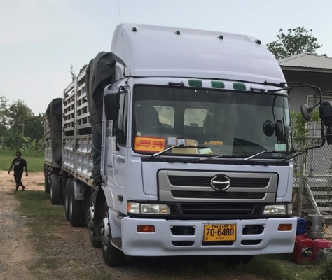 พ่วง 20 ล้อ HINO โปรเฟีย เครื่องP11C  380แรง กระบะเหล็ก - ไม่ดั้ม อู่ทรัคแอนด์เทเลอร์