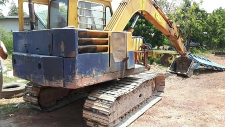 KOMATSU PC 60-1+ISUZU KS  เทนเลอร์