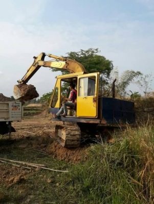 KOMATSU PC 60-1+ISUZU KS  เทนเลอร์