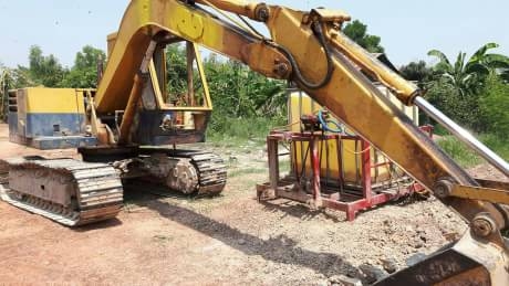KOMATSU PC 60-1+ISUZU KS  เทนเลอร์