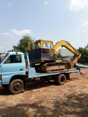 KOMATSU PC 60-1+ISUZU KS  เทนเลอร์