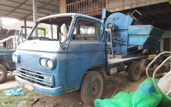 ขาย รถนวดข้าว เกษตรพัฒนา จัมโบ้สิงห์เปลือย 5 ฟุต เครื่อง ISUZU 85 แรงม้า รถพร้อมใช้งาน ราคาต่อรองได้