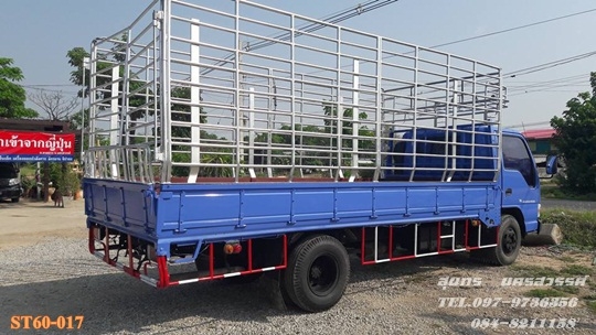 ขายด่วน รถบรรทุก 6 ล้อ ISUZU NPR 130 แรง ช่วงยาว 5 เมตร รถห้างท้ สภาพสวยพร้อมใช้ ราคาสุดคุ้ม