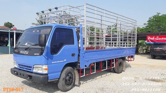 ขายด่วน รถบรรทุก 6 ล้อ ISUZU NPR 130 แรง ช่วงยาว 5 เมตร รถห้างท้ สภาพสวยพร้อมใช้ ราคาสุดคุ้ม