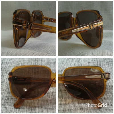 แว่นตาอ็อพทิล/โคตรบุรุษ &#039;กระต่ายหนุ่มที่ดวงจันทร์หมายปอง&#039; Vintage Optyl PLAYBOY handmade in Austria