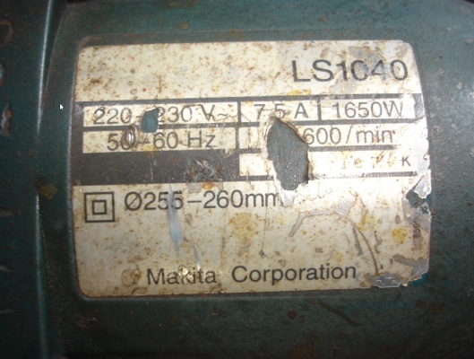 ขายแท่นตัดองศา MAKITA รุ่น LS1040 ขนาด 10"