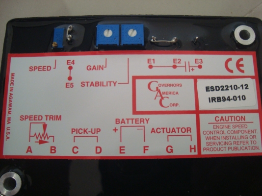 ขาย Engine Speed Control รุ่น ESD 2210-12