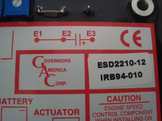 ขาย Engine Speed Control รุ่น ESD 2210-12