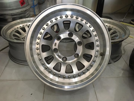 ล้อ CRAG (MADE IN TAIWAN) ขอบ 15x7 ลบ14 6รูกระบะ ถูถๆ