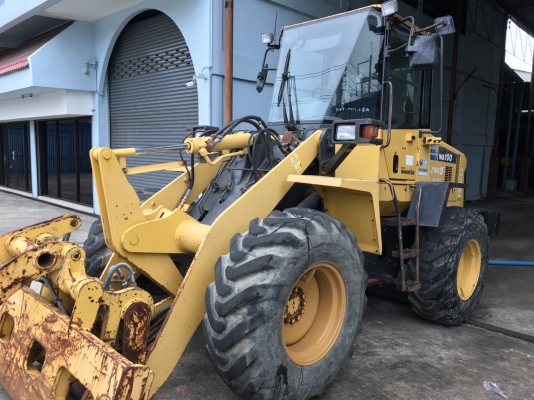 **รถนอกขายถูก**รถตัก WA100-5 สภาพสวยราคาถูก สีเดิมๆจากญี่ปุ่นแท้100\% ไม่เคยใช้งานในไทย โทร 081-1463244(เจ๊สุ)