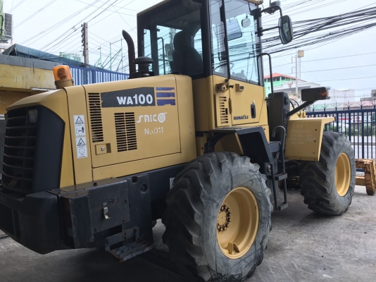 **รถนอกขายถูก**รถตัก WA100-5 สภาพสวยราคาถูก สีเดิมๆจากญี่ปุ่นแท้100\% ไม่เคยใช้งานในไทย โทร 081-1463244(เจ๊สุ)