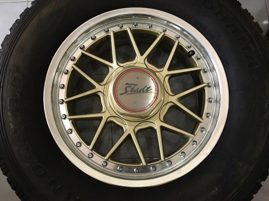 ล้อ SSR Spiel Stadt 3 ชิ้นแท้ ขอบ 17x7 ออฟ24 6รูกระบะ ติดยางสวยๆ ประมูลญี่ปุ่น ล้อ SSR Spiel Stadt 3 ชิ้นแท้ ขอบ 17x7 ออฟ24 6รูกระบะ ติดยางสวยๆ ประมูลญี่ปุ่น