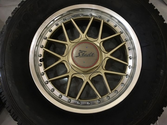 ล้อ SSR Spiel Stadt 3 ชิ้นแท้ ขอบ 17x7 ออฟ24 6รูกระบะ ติดยางสวยๆ ประมูลญี่ปุ่น ล้อ SSR Spiel Stadt 3 ชิ้นแท้ ขอบ 17x7 ออฟ24 6รูกระบะ ติดยางสวยๆ ประมูลญี่ปุ่น