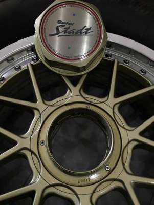 ล้อ SSR Spiel Stadt 3 ชิ้นแท้ ขอบ 17x7 ออฟ24 6รูกระบะ ติดยางสวยๆ ประมูลญี่ปุ่น