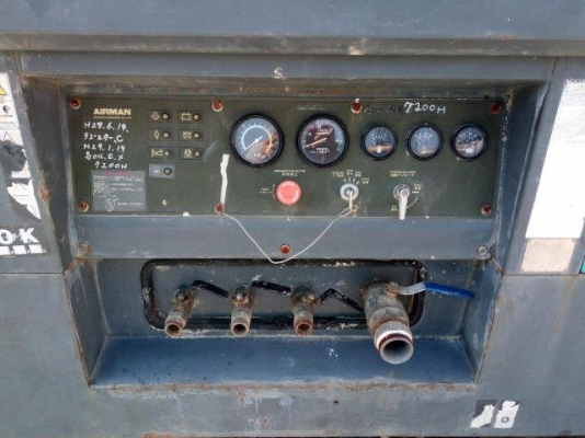 ปั้มลม AIRMAN PDS655S # 68-4B10270 มือสองญี่ปุ่น เก่ง NDT 085-904-9669