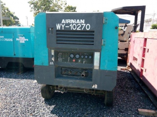 ปั้มลม AIRMAN PDS655S # 68-4B10270 มือสองญี่ปุ่น เก่ง NDT 085-904-9669