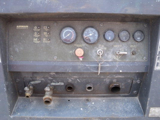 ปั้มลม AIRMAN PDS655S # 68-4B10270 มือสองญี่ปุ่น เก่ง NDT 085-904-9669