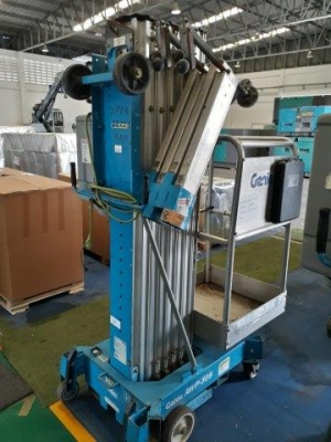 กระเช้าไฟฟ้า ยกสูง 9 เมตร GINIE AWP-30S มือสองญี่ปุ่น