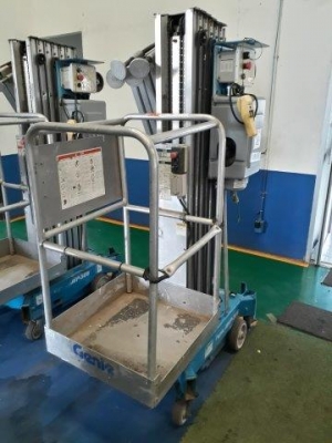 กระเช้าไฟฟ้า ยกสูง 9 เมตร GINIE AWP-30S มือสองญี่ปุ่น