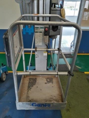 กระเช้าไฟฟ้า ยกสูง 9 เมตร GINIE AWP-30S มือสองญี่ปุ่น