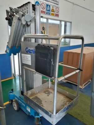 กระเช้าไฟฟ้า ยกสูง 9 เมตร GINIE AWP-30S มือสองญี่ปุ่น