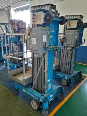 กระเช้าไฟฟ้า ยกสูง 9 เมตร GINIE AWP-30S มือสองญี่ปุ่น