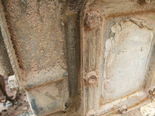 ขายตามสภาพ รถไถคูโบต้า  95  แรง โครงอยุธยา เครื่องไม่ติด