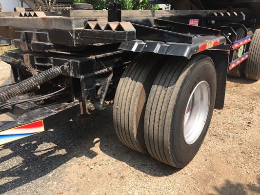 Isuzu 360 แรง ปี 57 ดัมพ์เหล็กคอกเกษตร ลูก 3 เพลาแท้ ทะเบียนพร้อม