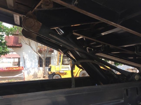 Isuzu 360 แรง ปี 57 ดัมพ์เหล็กคอกเกษตร ลูก 3 เพลาแท้ ทะเบียนพร้อม