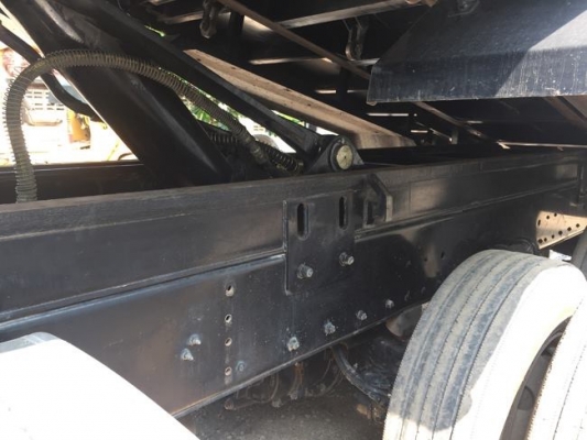 Isuzu 360 แรง ปี 57 ดัมพ์เหล็กคอกเกษตร ลูก 3 เพลาแท้ ทะเบียนพร้อม