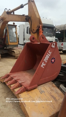 ขายถูกด่วนๆBUCKET บุ๊งกี๋สำหรับรถขุดไซค์ 200,220 สลัก80มิล/ แบบธรรมดา /5 ฟัน /ปากกว้าง : 42 นิ้ว / ราคาเพียง(ใบละ) 40,000 บาท สนใจรีบติดต่อ 0819337688