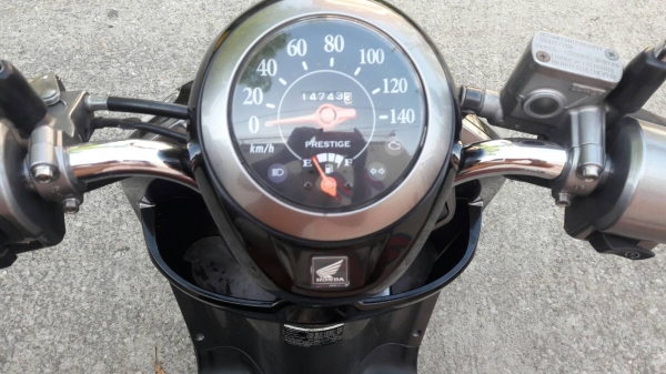ขายHondaสกูปี้ไอ มีทะเบียนโอนได้เอกสารครบ