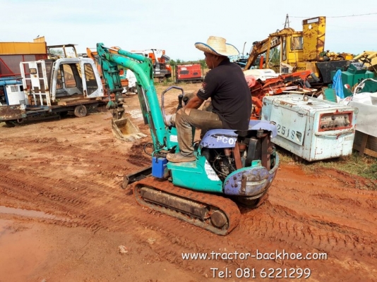 มาใหม่อีกตัวครับ รถขุด แบคโฮจิ๋ว KOMATSU PC03-2 มีหัวเจาะ กระแทกในตัว เก่าญี่ปุ่นแท้ มาใหม่อีกตัวครับ รถขุด แบคโฮจิ๋ว KOMATSU PC03-2 มีหัวเจาะ กระแทกในตัว เก่าญี่ปุ่นแท้