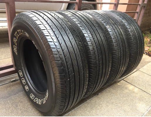 ยาง Maxxis 265 70 16 ปลายปี12 ดอกเต็มใช้ยาว ราคาไม่แพง