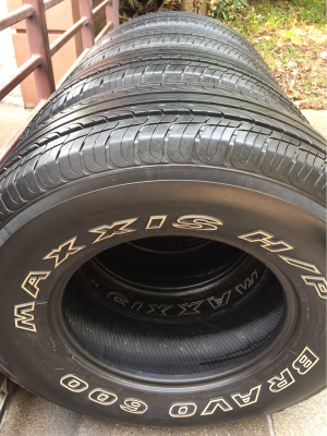 ยาง Maxxis 265 70 16 ปลายปี12 ดอกเต็มใช้ยาว ราคาไม่แพง