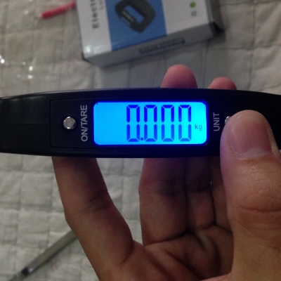 เครื่องช่างน้ำหนักมีอถือ แบบดิจิตอล ตกปลา ช่างปลา สบาย