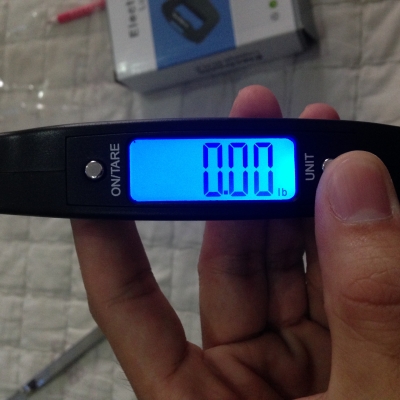 เครื่องช่างน้ำหนักมีอถือ แบบดิจิตอล ตกปลา ช่างปลา สบาย