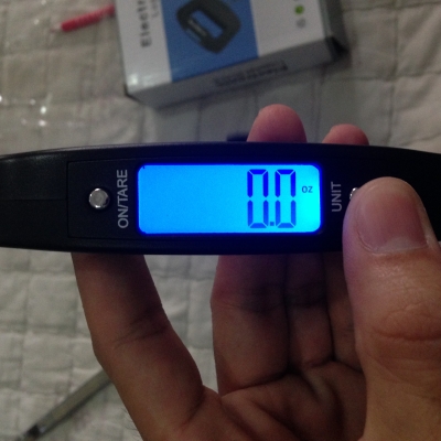 เครื่องช่างน้ำหนักมีอถือ แบบดิจิตอล ตกปลา ช่างปลา สบาย