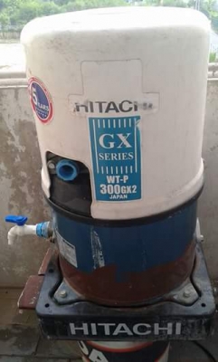 ปั๊มน้ำ ฮิตาชิ ไม่รั่วไม่ซึม 300 W..