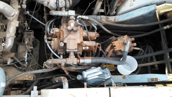 Sumitomo sh200 บูมยาว 18 เมตร