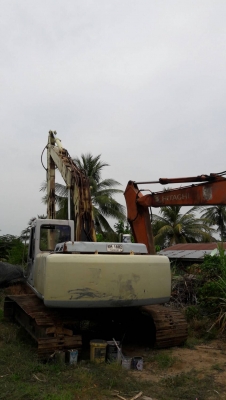 Sumitomo sh200 บูมยาว 18 เมตร