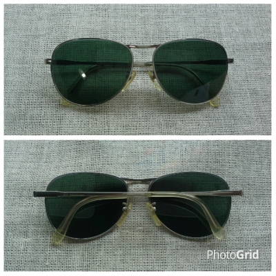 แว่นตาวินเทจทำมือญี่ปุ่นยุค &#039;80s  โดยผู้ผลิตเก่าแก่ที่สุด  Vintage SPM by HAKUSAN handmade in Japan