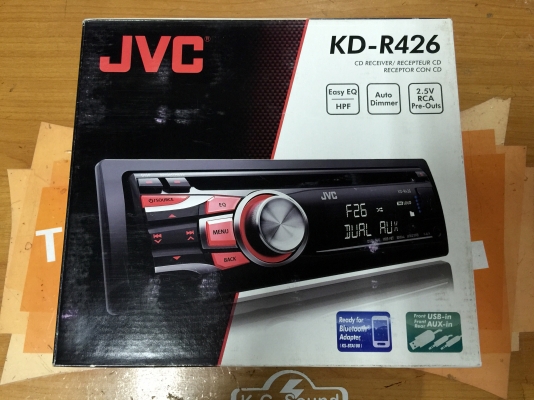 ขายวิทยุ JVC KD - R426 MP3/USB พร้อมด้วยรีโมทคอลโทน